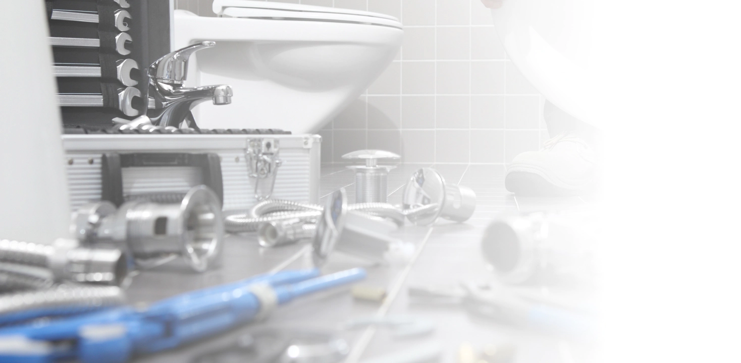 bathroom toilet installation and plumbing work