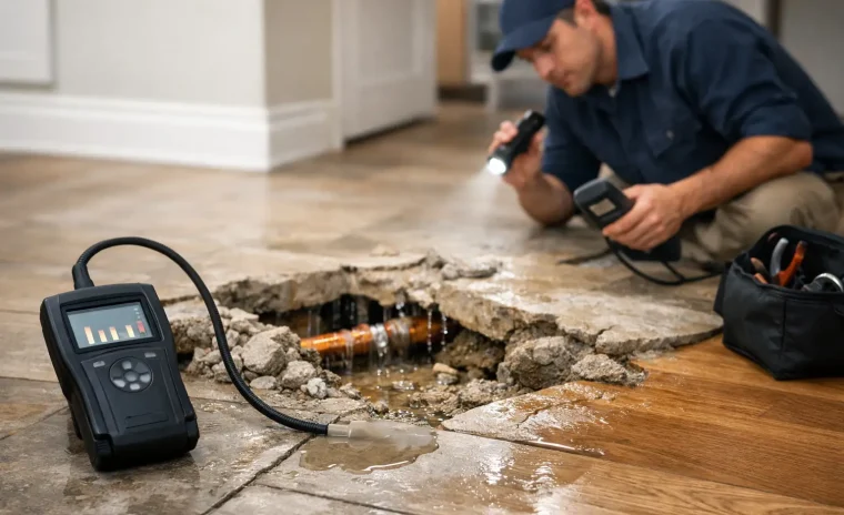 How to Detect Slab Leaks Before Damage Spreads